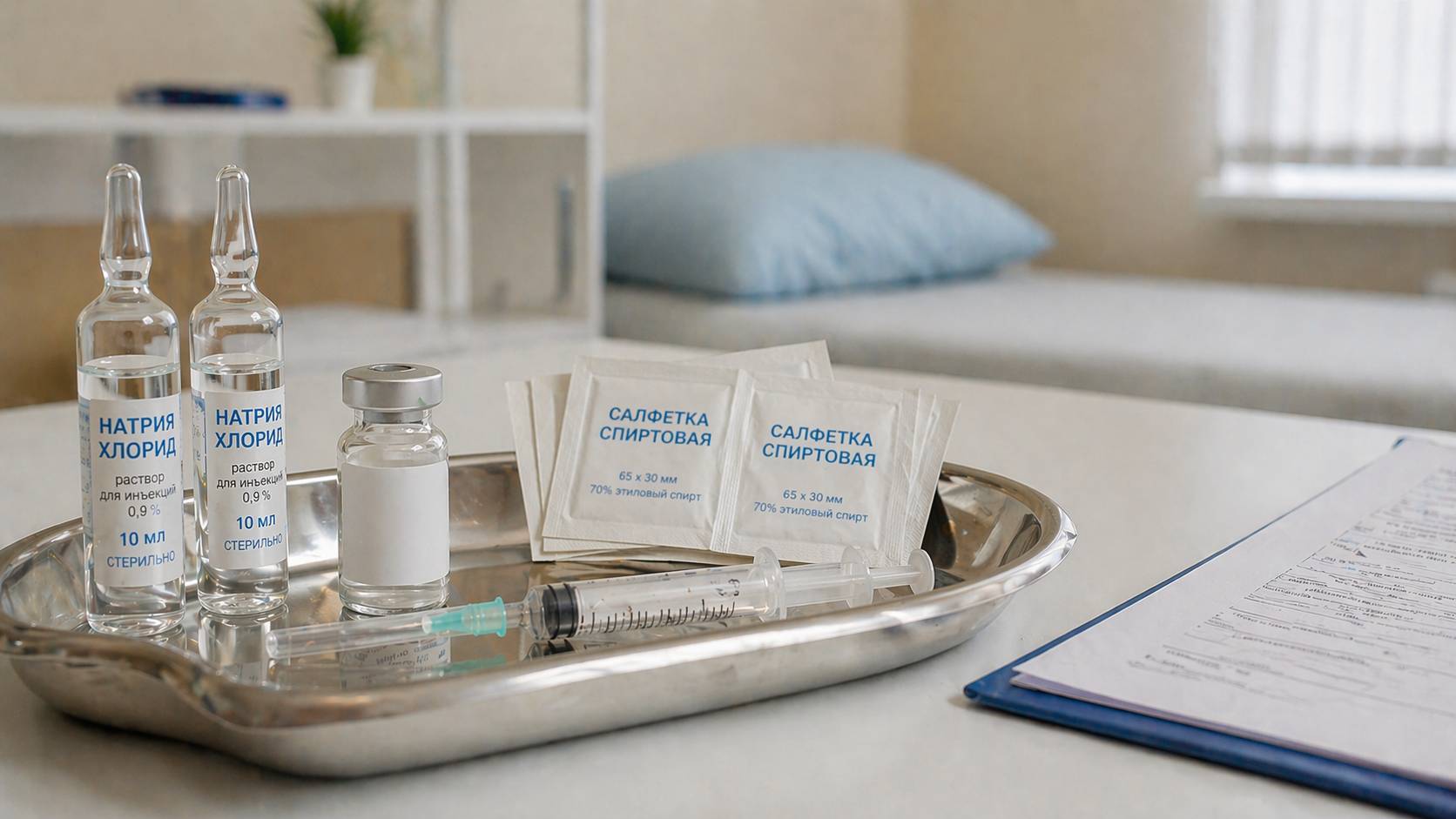 Медицинские препараты и антидоты для снятия алкогольной кодировки на столе